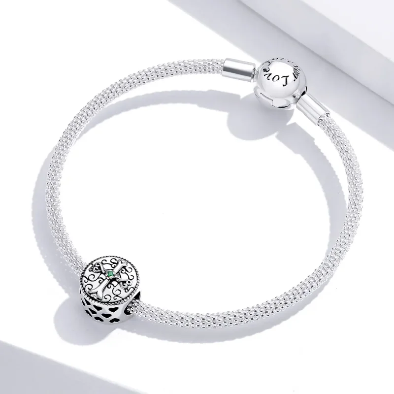 (imagine pentru) Pandora Stil Vintage Breloc Cruce - SCC1510 - Vizualizare 3