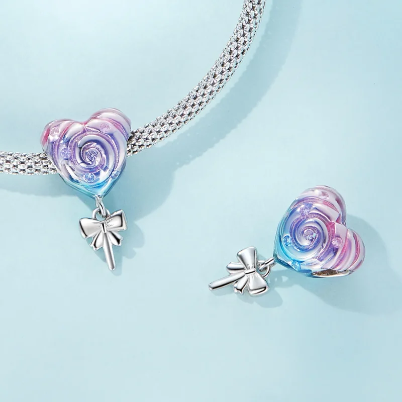 (imagine pentru) Pandora Stilul Breloc Rainbow Lollipop - SCC2391 - Vizualizare 4