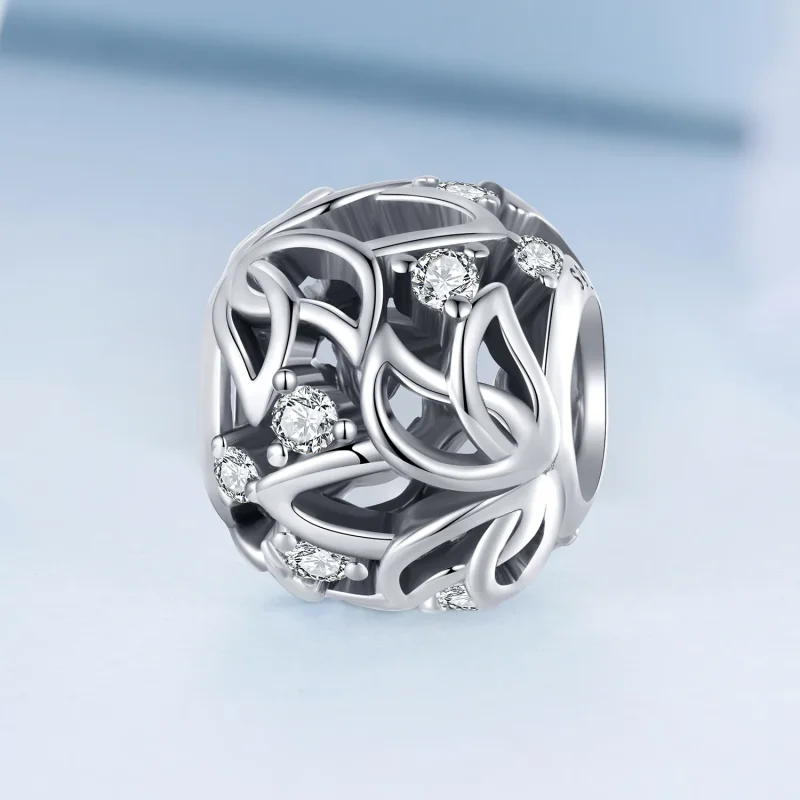 (imagine pentru) Pandora Stilul Brelocului Lotus - BSC675 - Vizualizare 2