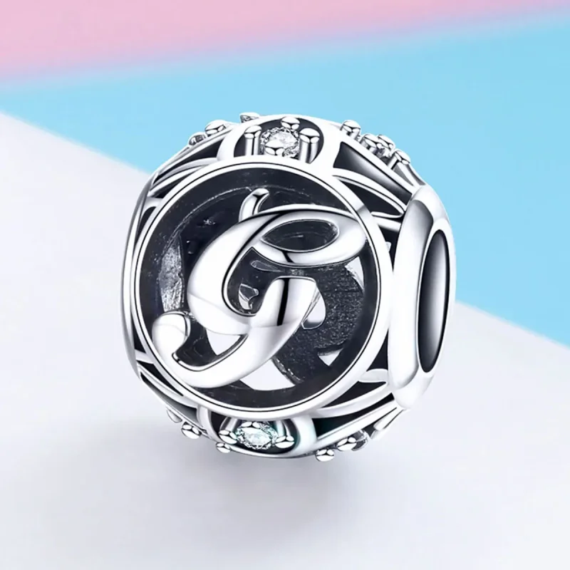 (imagine pentru) Pandora Stilul Cârlig Litere-G Charm - SCC738-G - Vizualizare 2