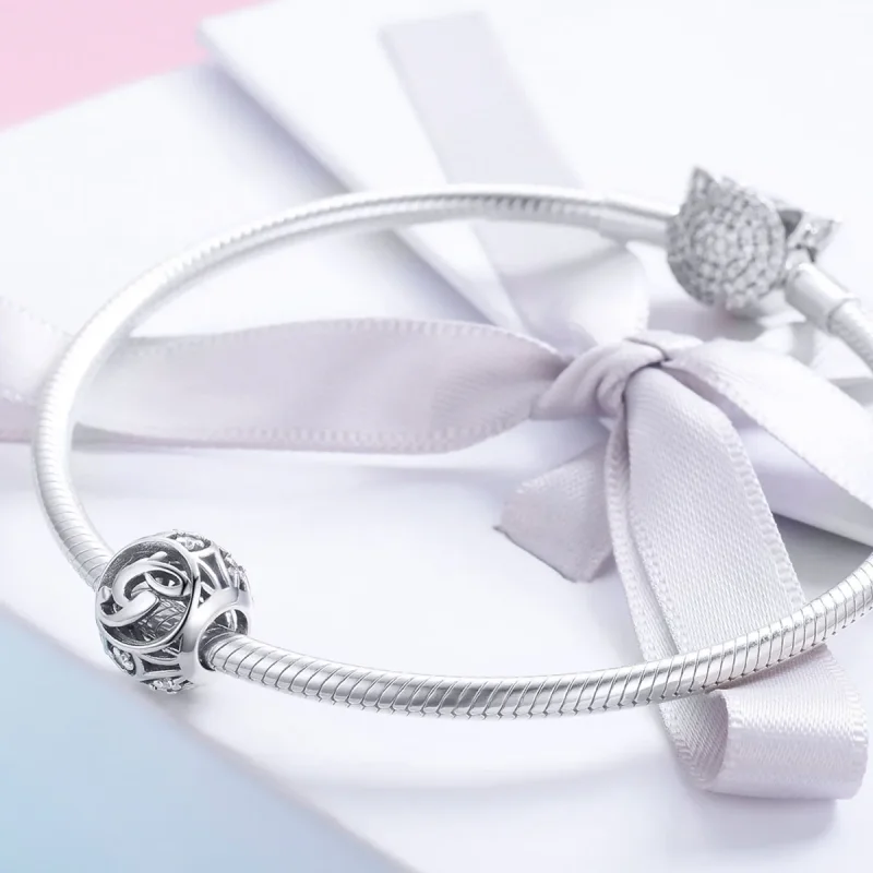 (imagine pentru) Pandora Stilul Cârlig Litere-G Charm - SCC738-G - Vizualizare 4