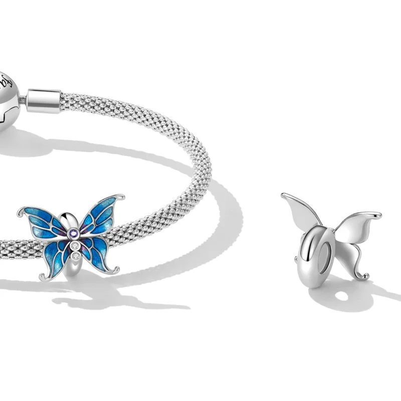 (imagine pentru) Pandora Stilul pandantiv fluture - SCC2326 - Vizualizare 4
