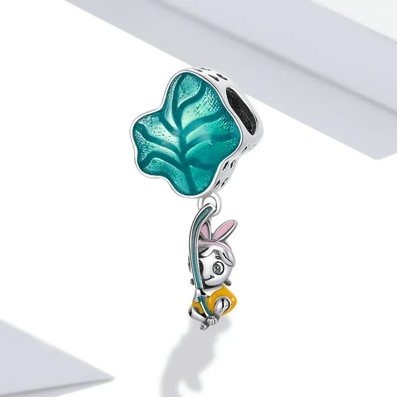 (imagine pentru) Pandora Style Amulet cu frunze chilene - SCC2114 - Vizualizare 2