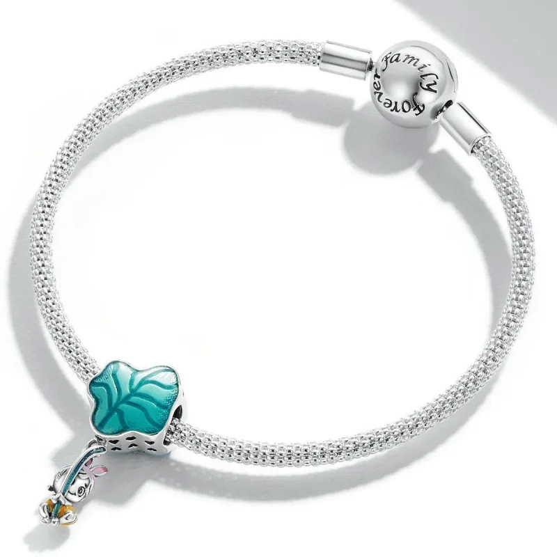 (imagine pentru) Pandora Style Amulet cu frunze chilene - SCC2114 - Vizualizare 3