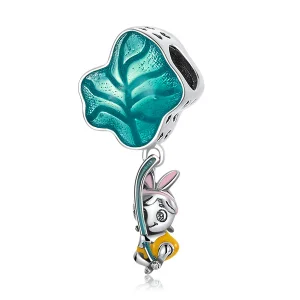 (imagine pentru) Pandora Style Amulet cu frunze chilene - SCC2114