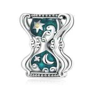 (imagine pentru) Pandora Style Amuletă cu nisip în formă de soare și lună - SCC2265