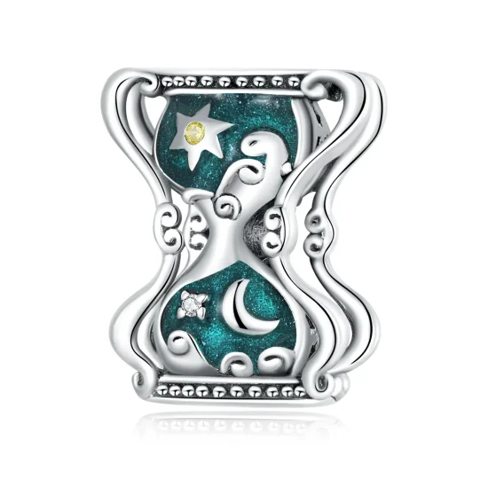 (imagine pentru) Pandora Style Amuletă cu nisip în formă de soare și lună - SCC2265