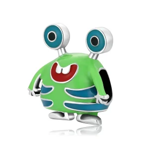 (imagine pentru) Pandora Style Big Eyed Monster Charm - SCC2056