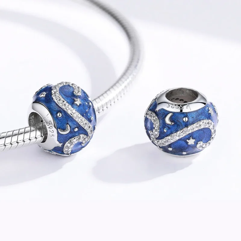 (imagine pentru) Pandora Style Brilliant Starry Sky Charm - SCC1387 - Vizualizare 2