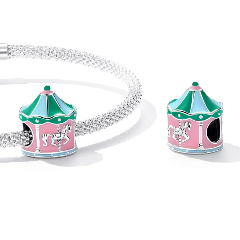 (imagine pentru) Pandora Style Carousel Charm - SCC2233 - Vizualizare 4