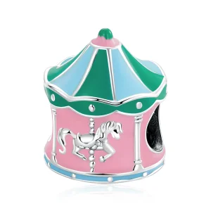(imagine pentru) Pandora Style Carousel Charm - SCC2233