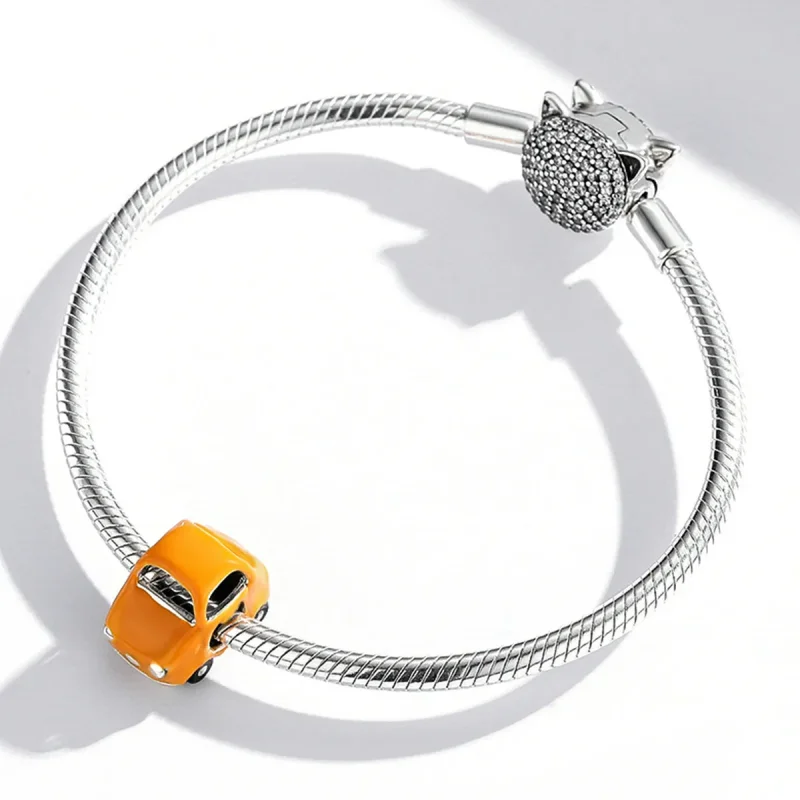 (imagine pentru) Pandora Style Cartoon Car Charm - SCC1971 - Vizualizare 3