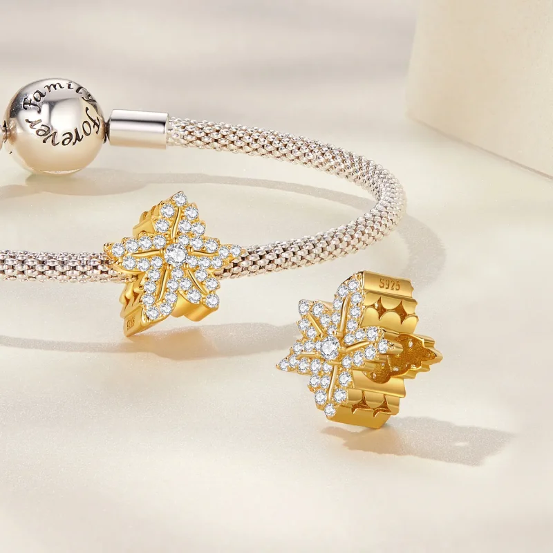 (imagine pentru) Pandora Style Charm cu frunză de arțar - BSC673 - Vizualizare 4