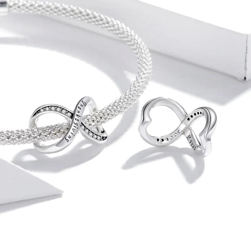 (imagine pentru) Pandora Style Charm cu simbolul infinitului - SCC1636 - Vizualizare 4