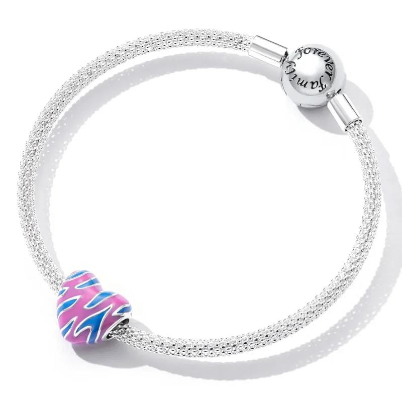 (imagine pentru) Pandora Style Charm iubire în culori contrastante - SCC2215 - Vizualizare 4