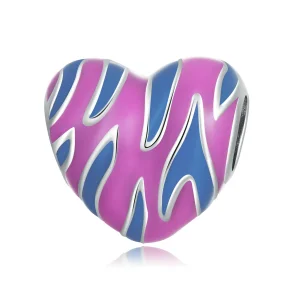 (imagine pentru) Pandora Style Charm iubire în culori contrastante - SCC2215