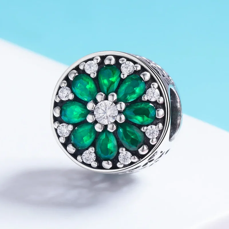 (imagine pentru) Pandora Style Charm verde de vară - SCC629 - Vizualizare 3