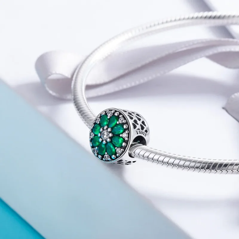 (imagine pentru) Pandora Style Charm verde de vară - SCC629 - Vizualizare 4
