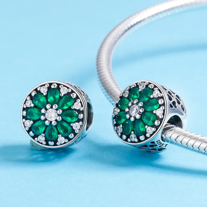 (imagine pentru) Pandora Style Charm verde de vară - SCC629 - Vizualizare 5