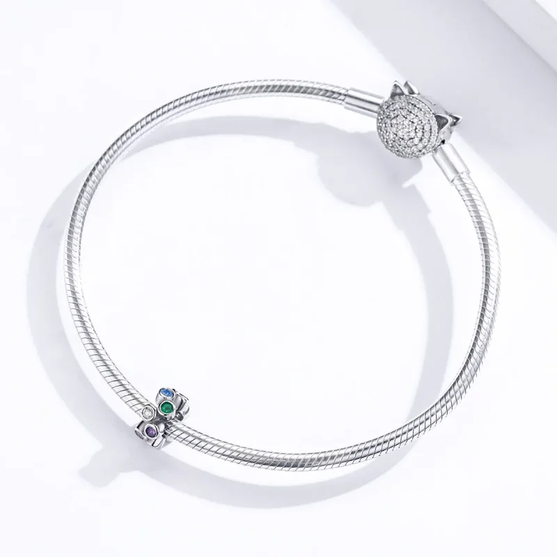 (imagine pentru) Pandora Style Color Romance Charm - BSC184 - Vizualizare 3