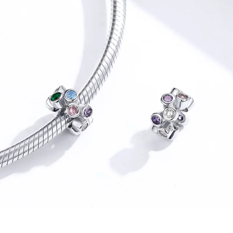 (imagine pentru) Pandora Style Color Romance Charm - BSC184 - Vizualizare 4