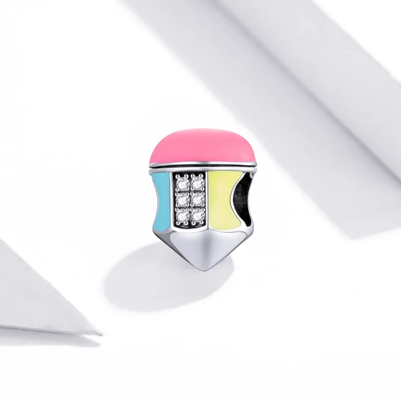 (imagine pentru) Pandora Style Colored Pencils Charm - SCC1760 - Vizualizare 2