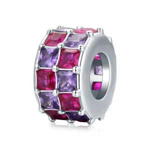 (imagine pentru) Pandora Style Colorful Spacer Charm - SCC1995