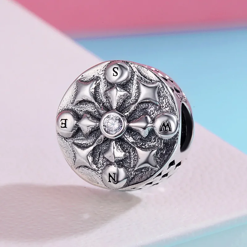 (imagine pentru) Pandora Style Compass Charm - SCC278 - Vizualizare 3