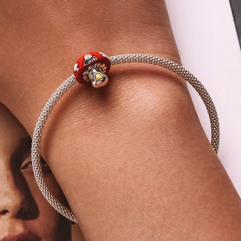 (imagine pentru) Pandora Style Căsuță Ciuperca Exquisite - SCC2246 - Vizualizare 6