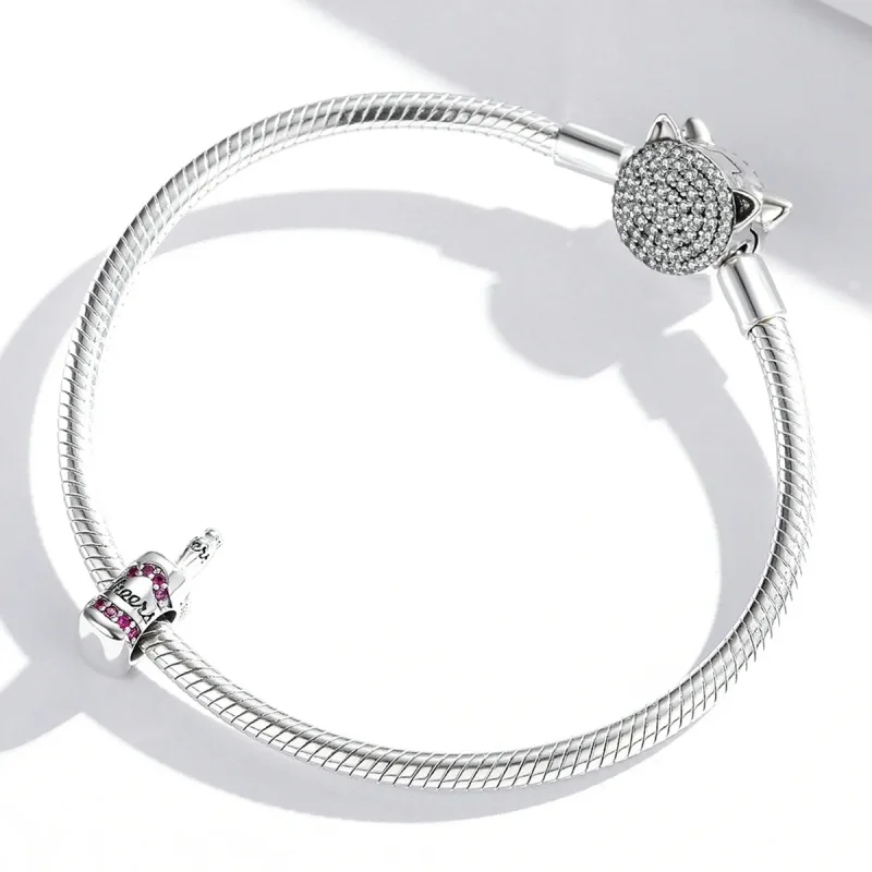 (imagine pentru) Pandora Style Fine Beer Bottle Charm - SCC1996 - Vizualizare 4