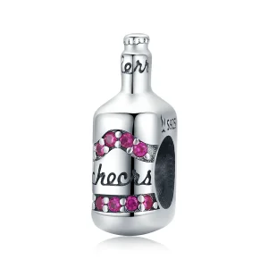 (imagine pentru) Pandora Style Fine Beer Bottle Charm - SCC1996