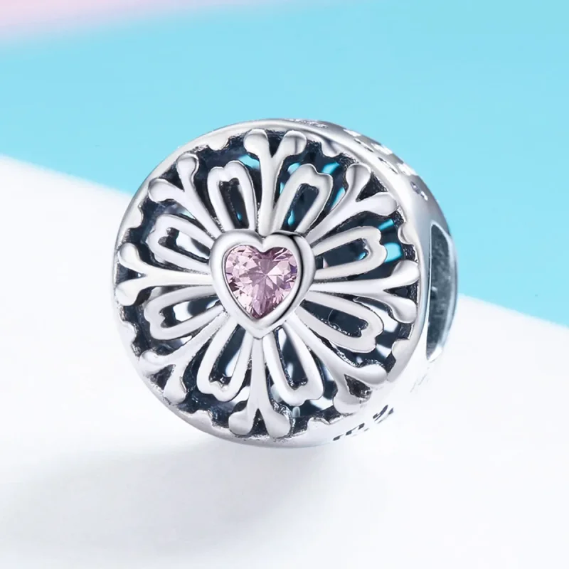 (imagine pentru) Pandora Style Floare a Prieteniei Charm - SCC740 - Vizualizare 2