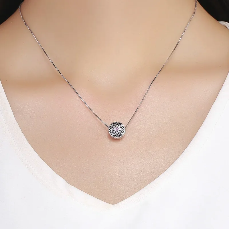 (imagine pentru) Pandora Style Floare a Prieteniei Charm - SCC740 - Vizualizare 5