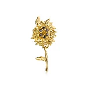 (imagine pentru) Pandora Style Floare de Soare Charm - BSC425