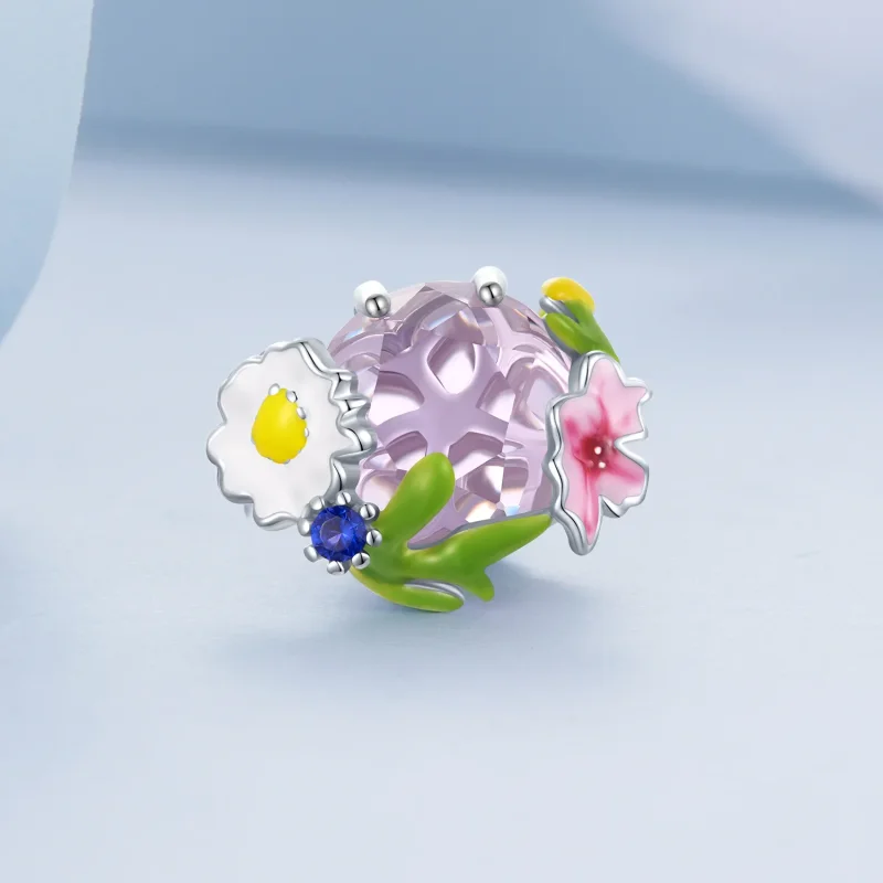 (imagine pentru) Pandora Style Garden Charm - BSC647 - Vizualizare 2