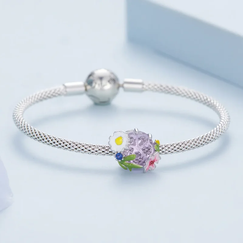 (imagine pentru) Pandora Style Garden Charm - BSC647 - Vizualizare 4