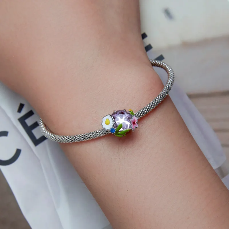 (imagine pentru) Pandora Style Garden Charm - BSC647 - Vizualizare 6