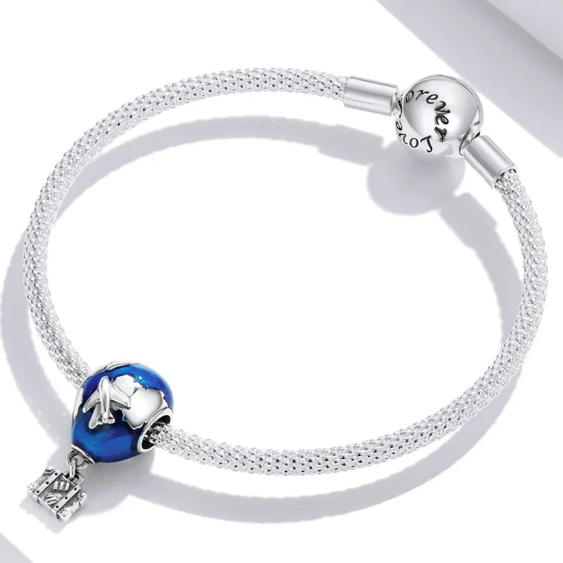 (imagine pentru) Pandora Style Globetrotter - Pandantiv Balon cu Aer Cald - SCC2028 - Vizualizare 3