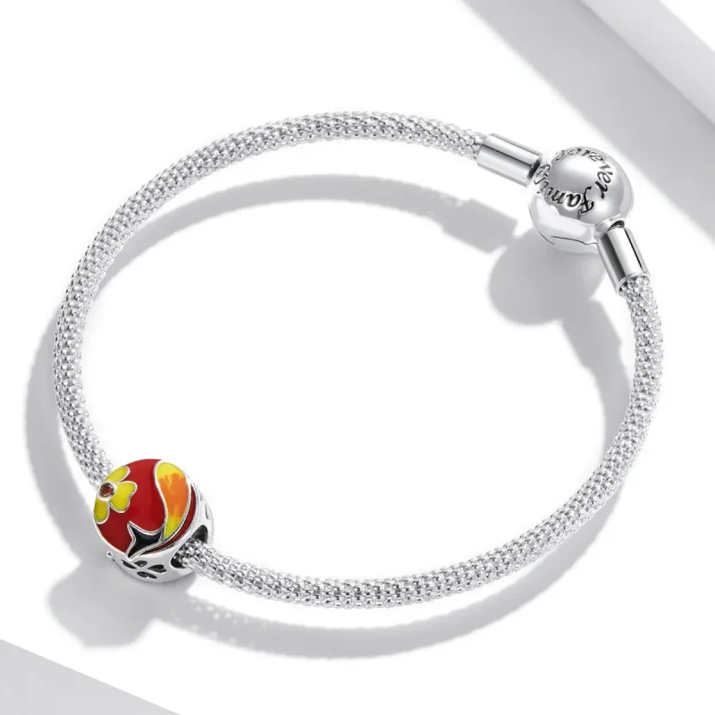 (imagine pentru) Pandora Style Good Luck Koi Charm - SCC2066 - Vizualizare 3