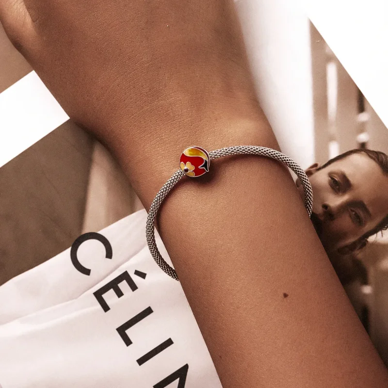 (imagine pentru) Pandora Style Good Luck Koi Charm - SCC2066 - Vizualizare 5