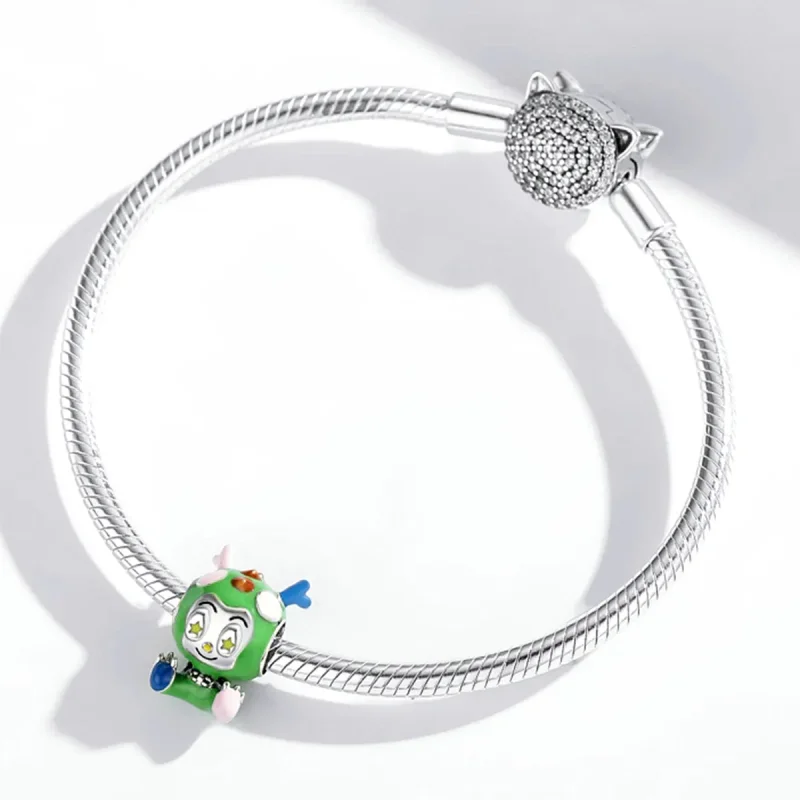 (imagine pentru) Pandora Style Little Dragon Doll Charm - SCC1943 - Vizualizare 4