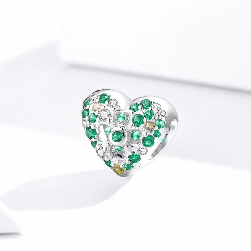 (imagine pentru) Pandora Style Love Four Leaf Clover Charm - BSC301 - Vizualizare 2