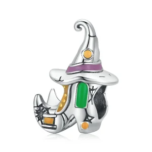 (imagine pentru) Pandora Style Magic Shoe House Charm - SCC1957