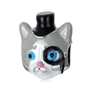 (imagine pentru) Pandora Style Magician Shorthair Cat Charm - SCC2091