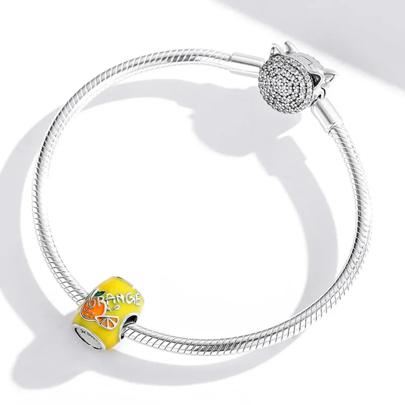 (imagine pentru) Pandora Style Mini Charm de Suc de Portocale - SCC1948 - Vizualizare 4
