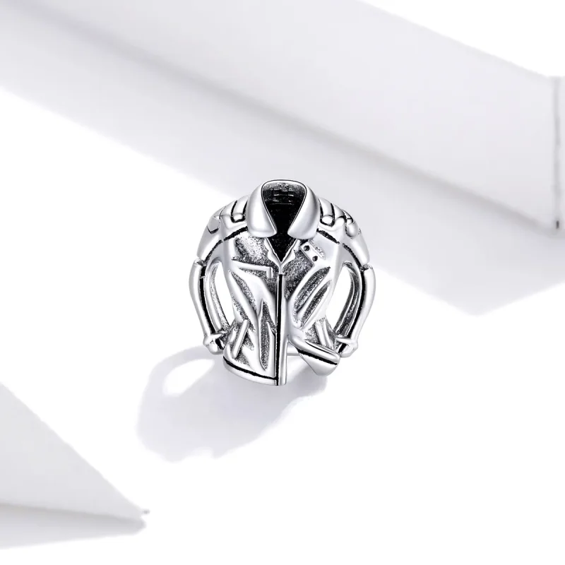 (imagine pentru) Pandora Style Motorcycle Suit Charm - BSC385 - Vizualizare 2