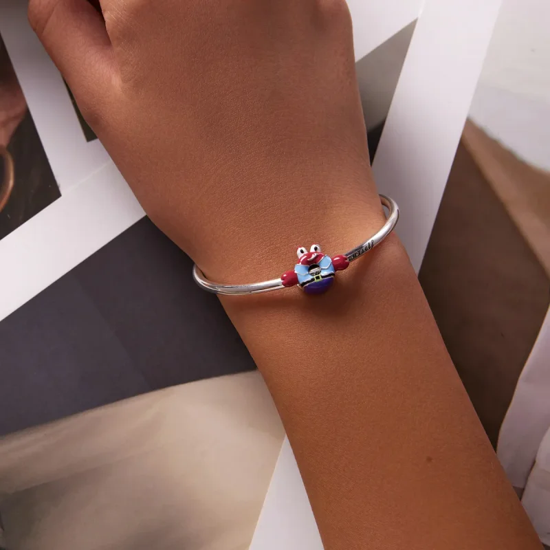 (imagine pentru) Pandora Style Mr. Crab Donuts Charm - SCC2170 - Vizualizare 5