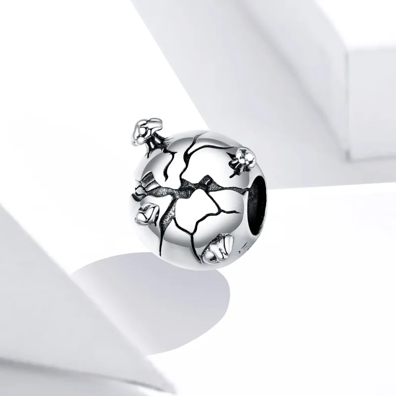 (imagine pentru) Pandora Style Protect The Earth Charm - SCC1581 - Vizualizare 2