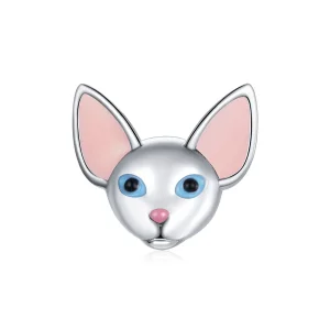 (imagine pentru) Pandora Style Siamese Cat Charm - BSC426