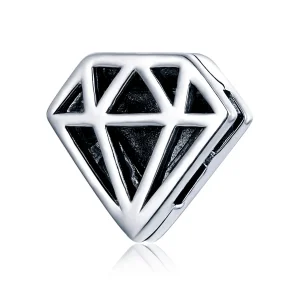 (imagine pentru) Pandora Style Simple Diamond Clip - SCX117